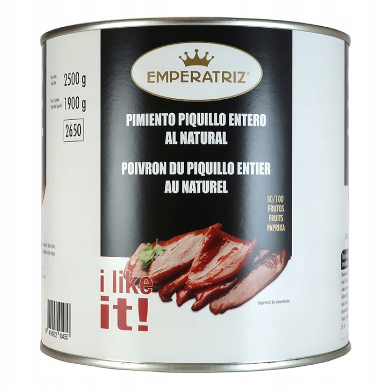 Zgrzewka 6szt 15kg Grillowana Papryka Piquillo 2,5 kg Emperatriz