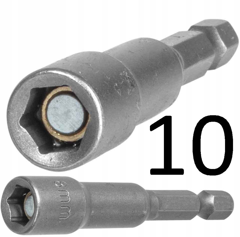 

Nasadka klucz magnetyczny farmer 10mm x 65mm Długa