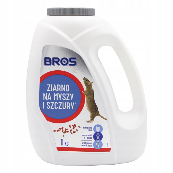 

Bros Ziarno Na Myszy I Szczury Trutka 1KG