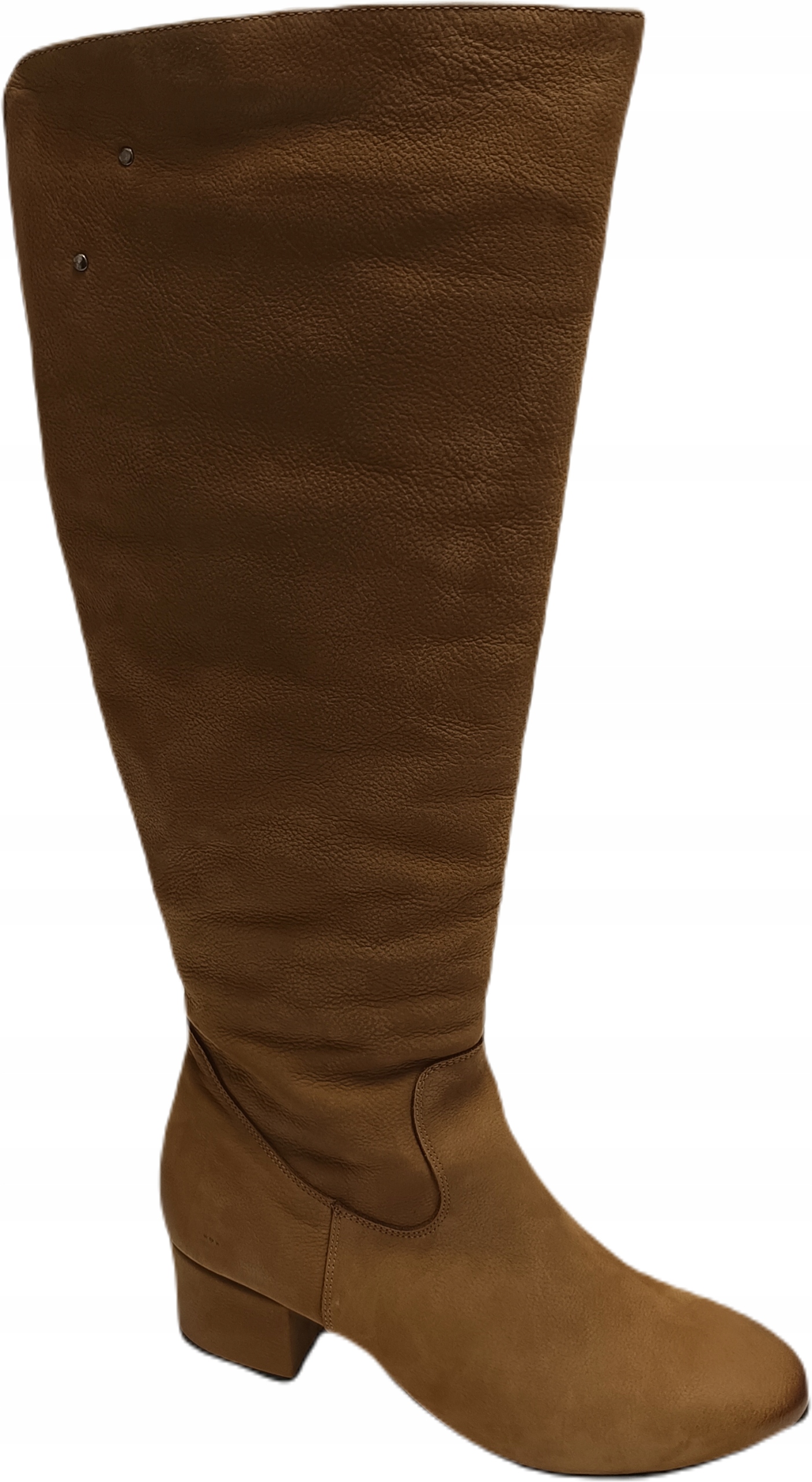 długie kozaki skóra ANN-MEX 0425 12c kamel R39 Kolekcja JESIEŃ-ZIMA