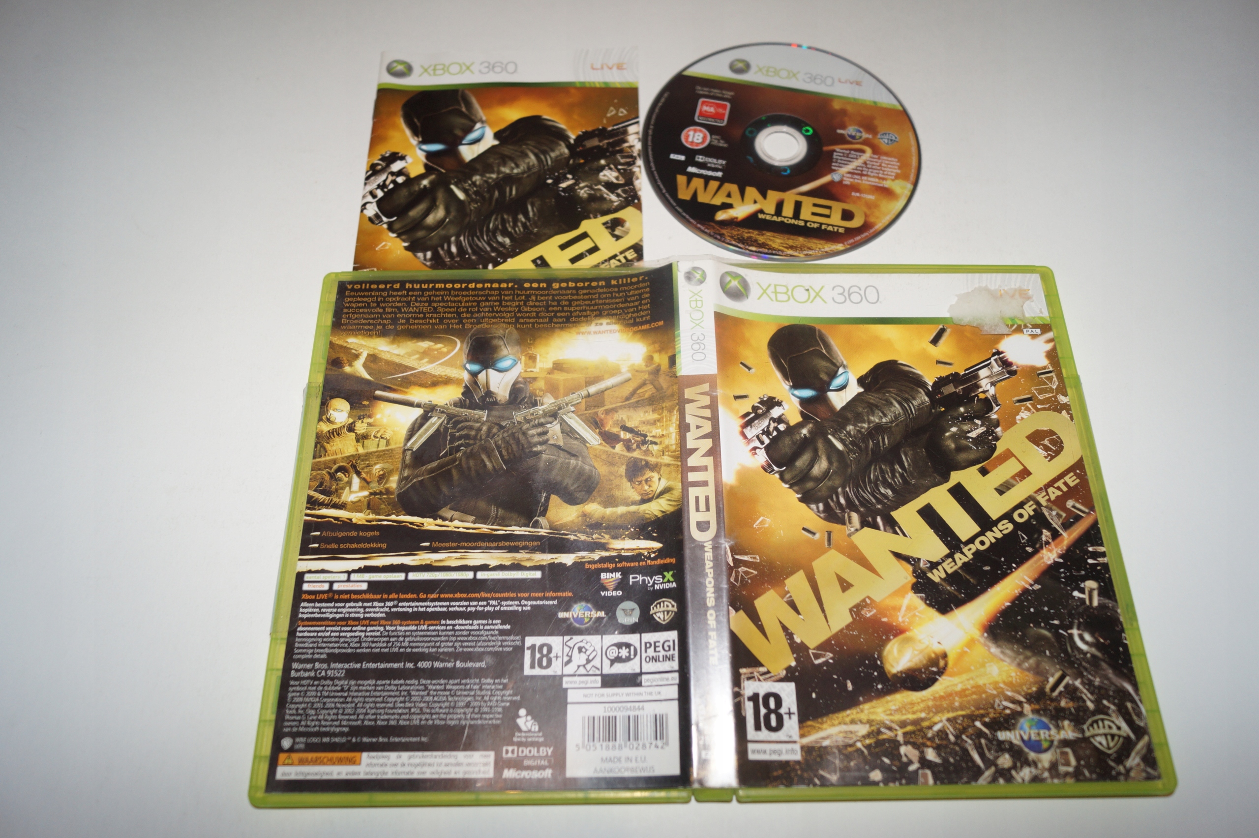 Gra Wanted Weapons of Fate X360 PROMO Wersja gry pudełkowa
