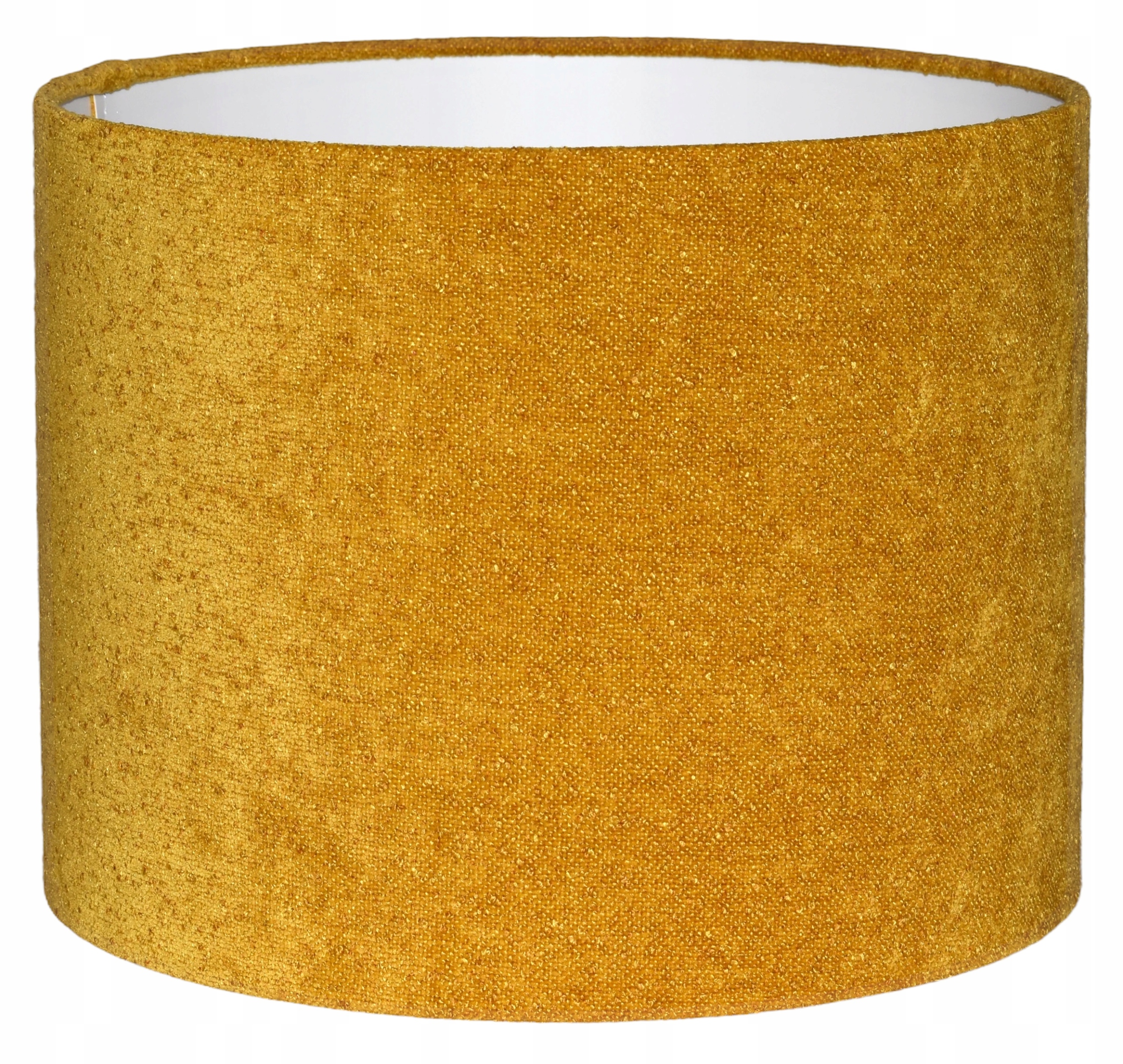 Stínidlo na stojací lampu Závěsný válec 25/20 cm E27 MEDOVÝ-Žlutý Boucle Venosa