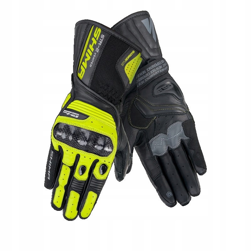 Shima STR-2 Vent Fluo Yellow Motocyklové športové rukavice