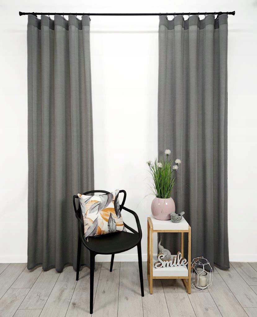 

Zasłona Dalia 145x300 lekka eko naturalna z taśma