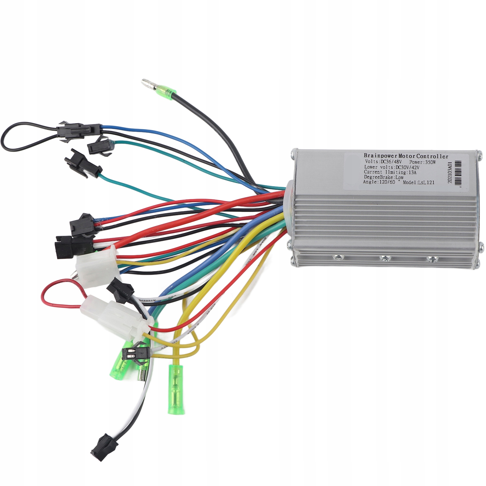 Bezszczotkowy Sterownik Silnika 36V 48V 350W Do Hulajnogi Rower Elektrycz