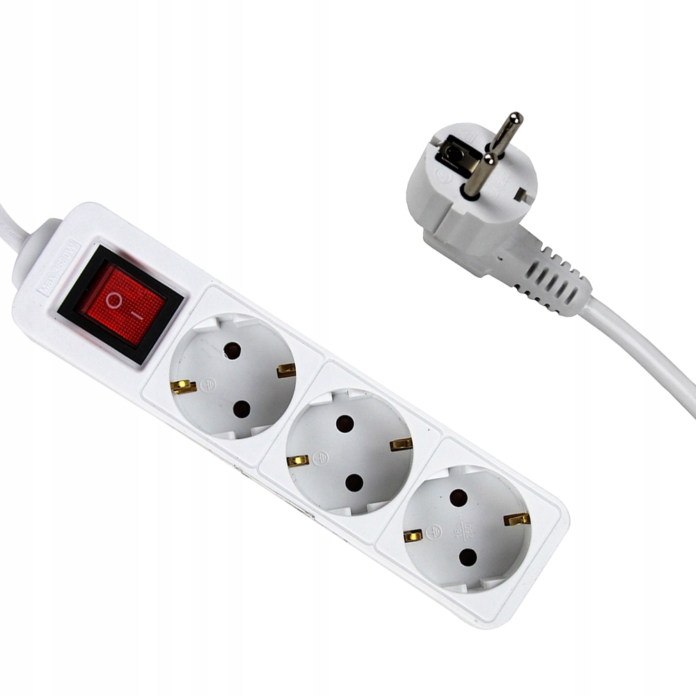 УДЛИНИТЕЛЬ 3 РОЗЕТКИ SCHUKO ТАЙМЕР УДЛИНИТЕЛЬ 1,4 М