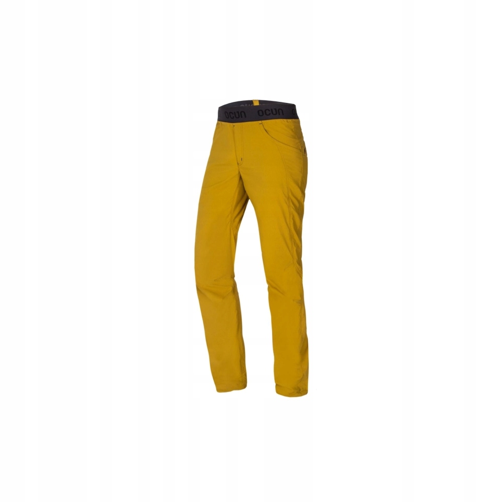 Pánské lezecké kalhoty Ocún Mánia Pants yellow dried tobacco|M