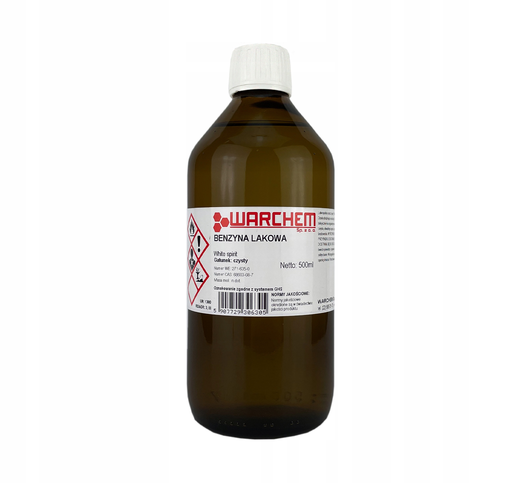 

Benzyna Lakowa White Spirit 500ml