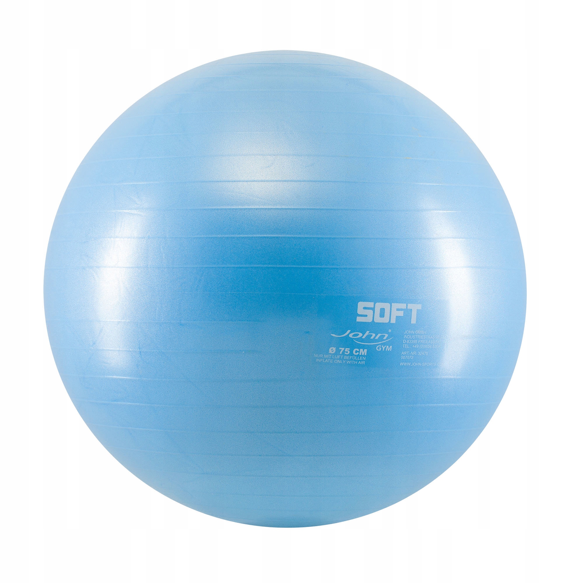 

Piłka gimnastyczna do ćwiczeń fitness Gym 75cm