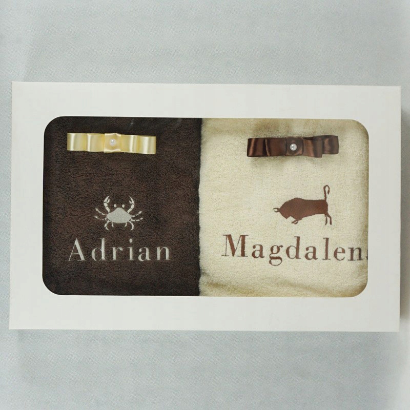 2xRĘCZNIK KĄPIELOWY W KARTONIE + ZODIAK I IMIĘ Kod producenta 2xRĘCZNIK KĄPIELOWY W KARTONIE