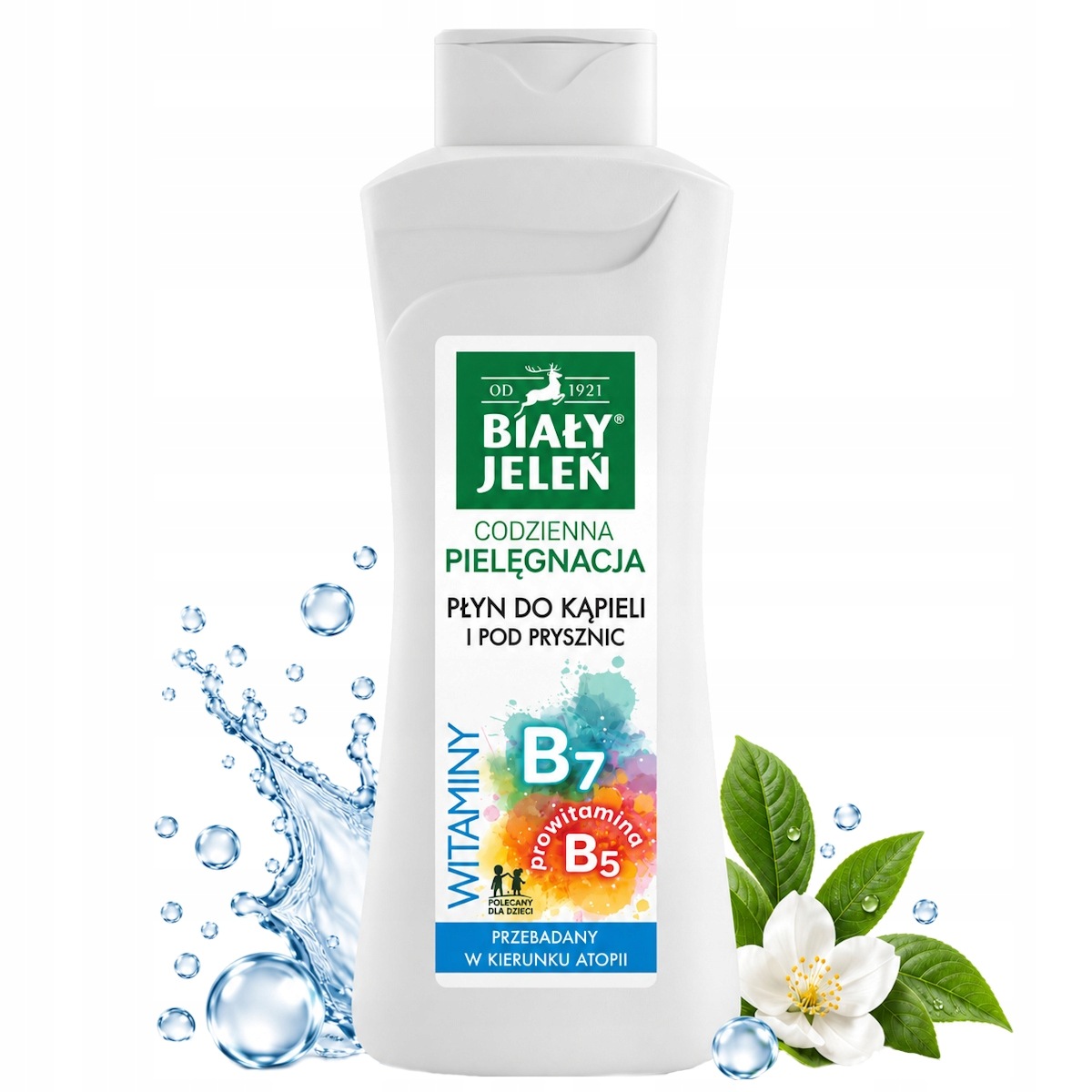 Płyn do kąpieli i pod prysznic witaminy Biały Jeleń 750ml