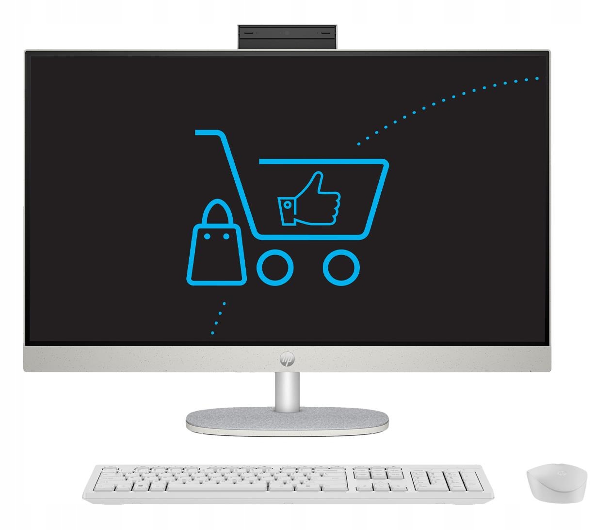 All in One Hp 27 AiO i7-1355U/16GB/512 White