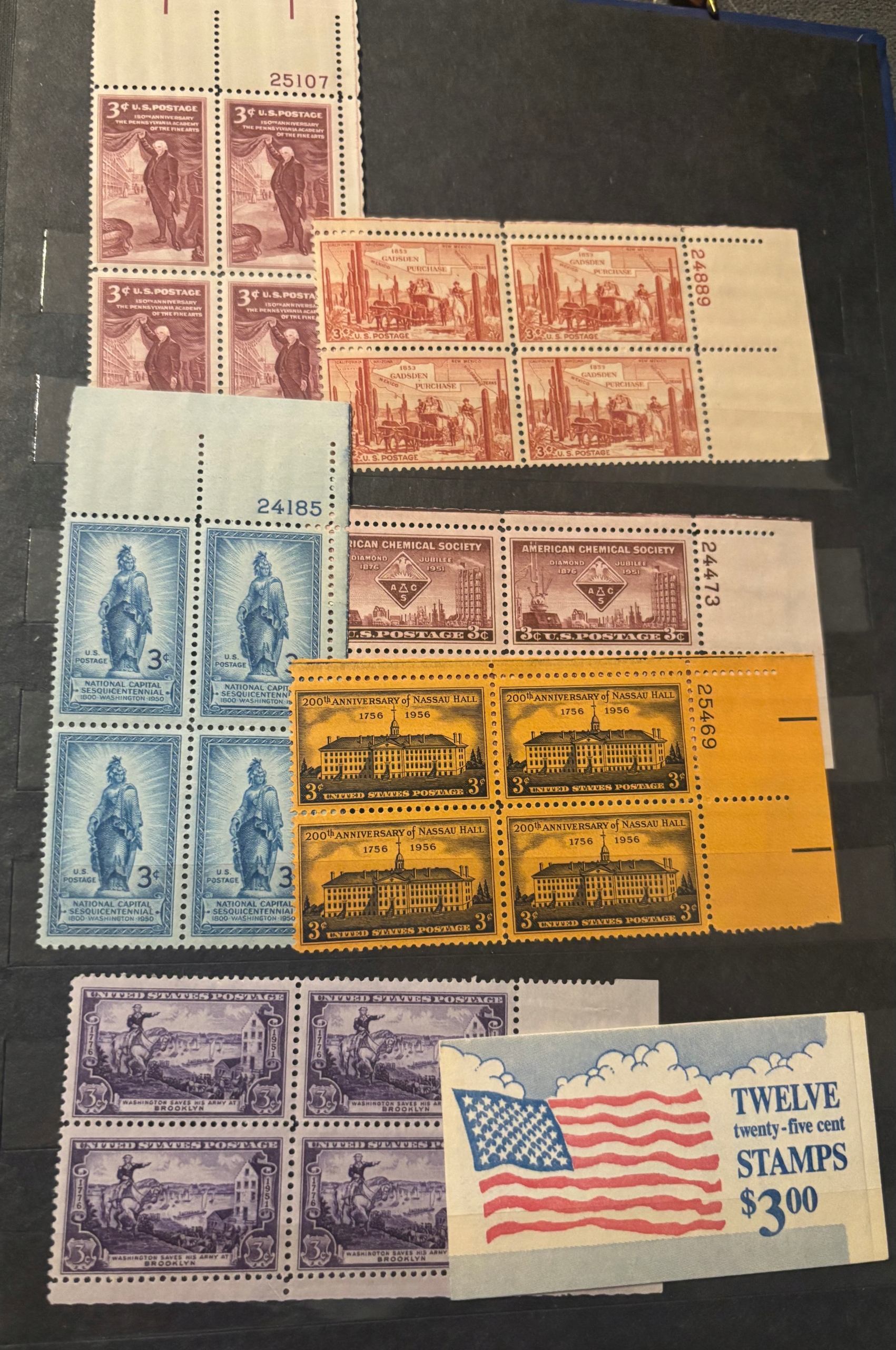 ZNACZKI USA- ZESTAW, NOMINAŁ