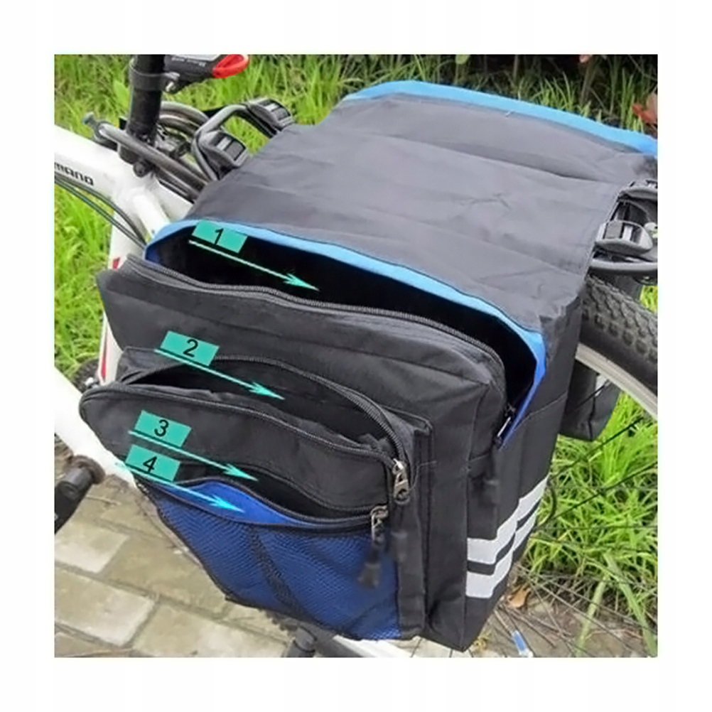 TORBA NA ROWER GÓRSKI WODOODPORNA WIELOFUNKCYJNA Model Bicycle Rear Bags