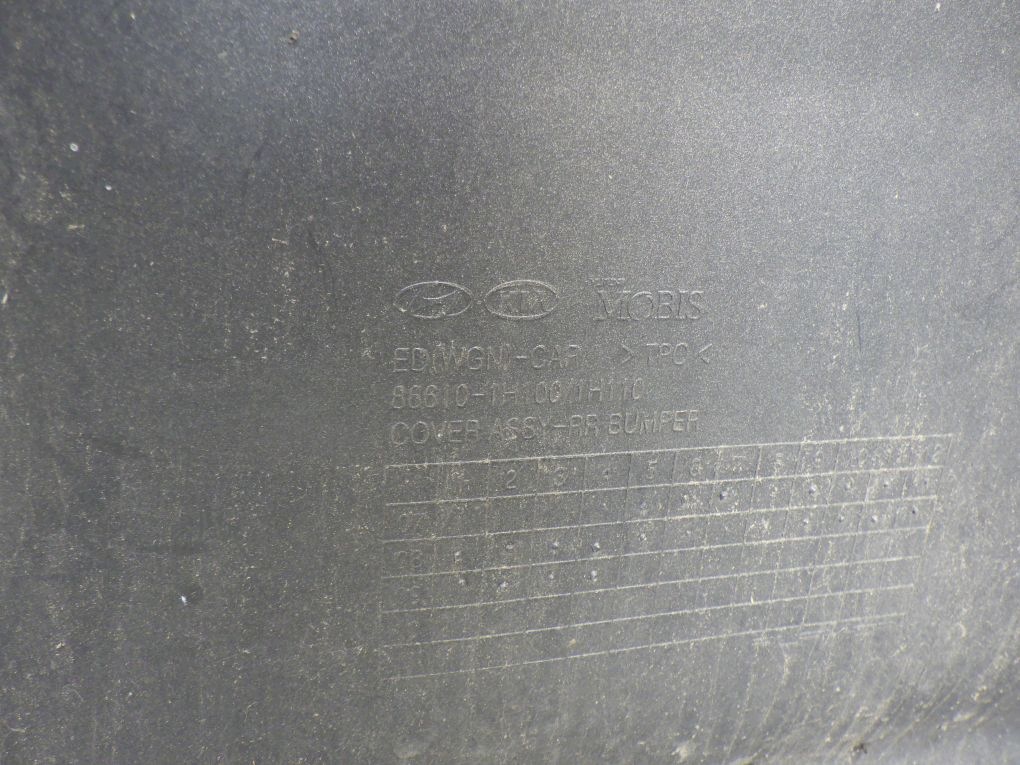 KIA CEED e 1 KOMBI SW 2006- Paraurti posteriore posteriore