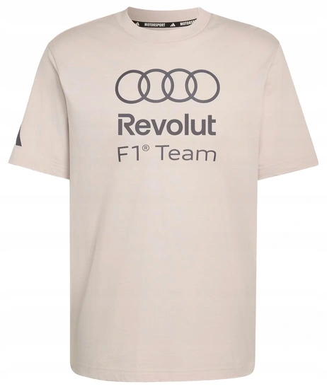 Tričko Audi F1 Team adidas Dna Graphic Béžová r.XL