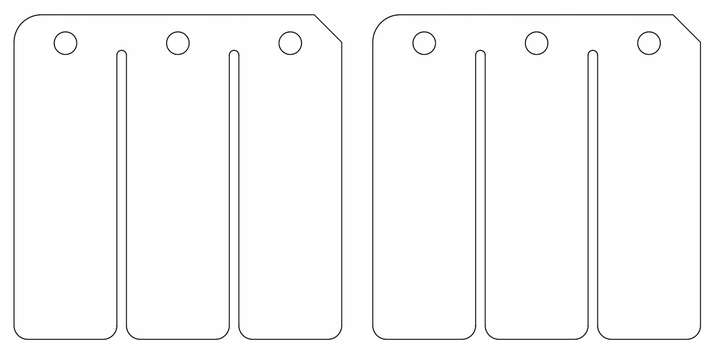 PLYTKI membrana zawor carbon YAMAHA DT125 3 listki