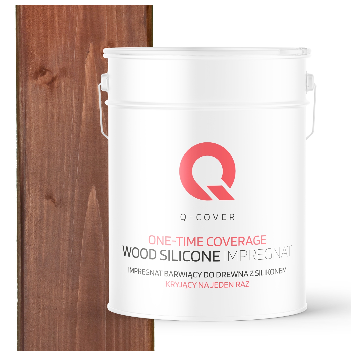 Krycí Impregnát Na Drevo Na Jedno Použitie Extra Farba Uv Orech Tmavý 10 L