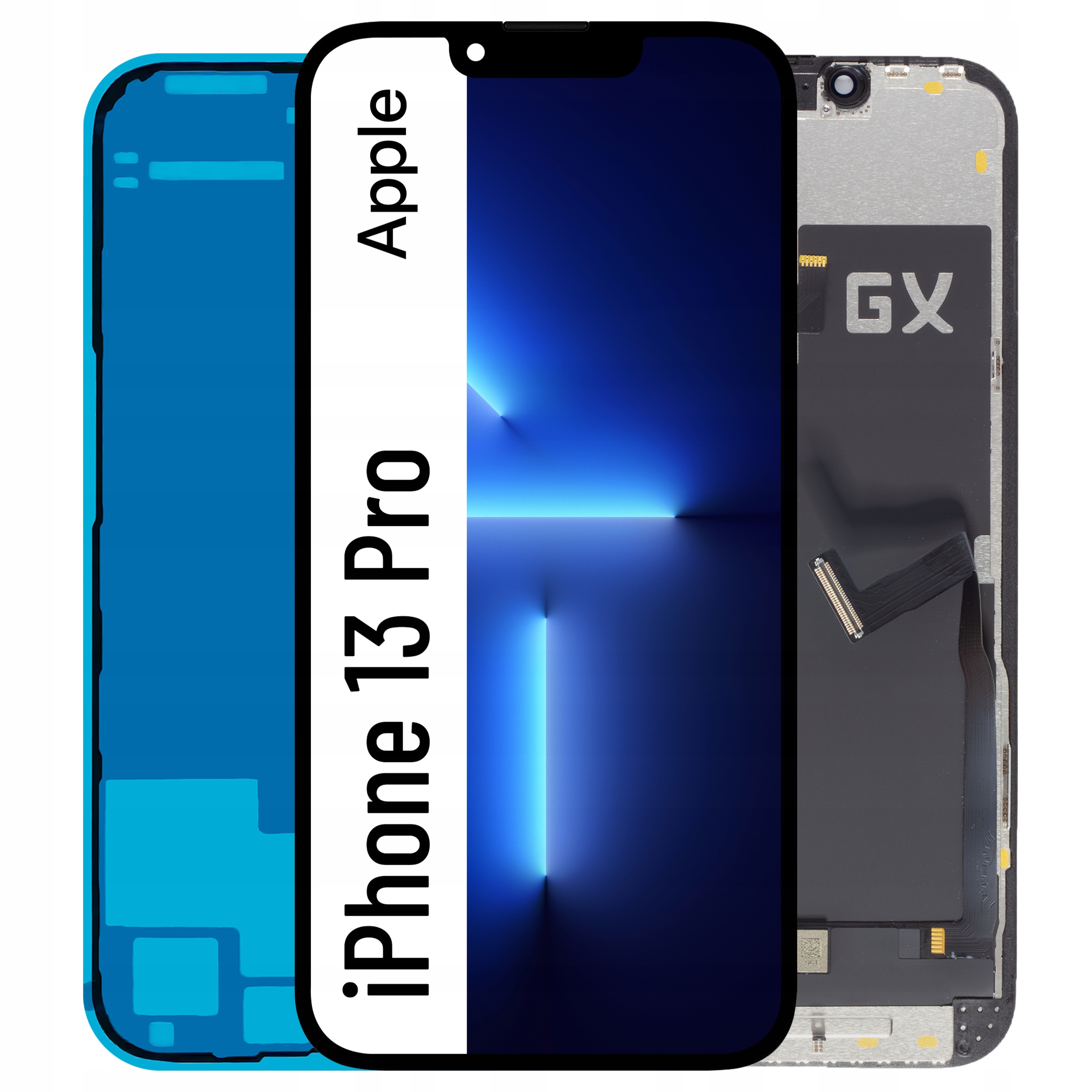 Oled Gx pre iPhone 13 Pro LCD displej Digitizer Dotyk Darček