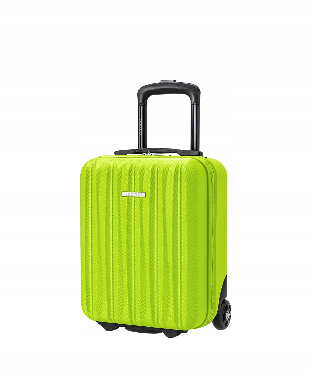 Walizka Kabinowa Podróżna Mini Na Kółkach Mała Puccini Limonkowa ABS021D-5B