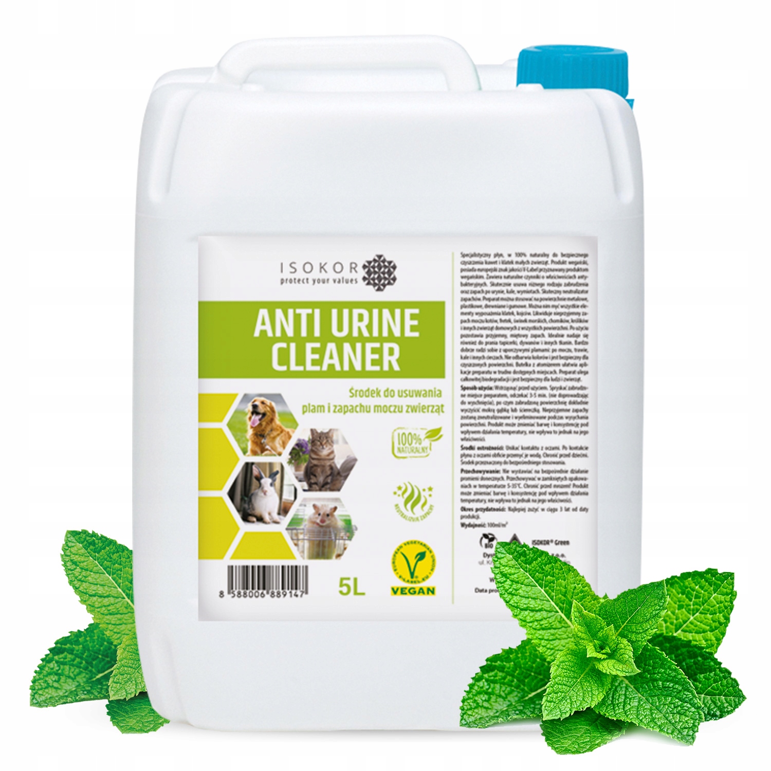 

Neutralizator Zapachu Moczu Psa Anti Urine 5L