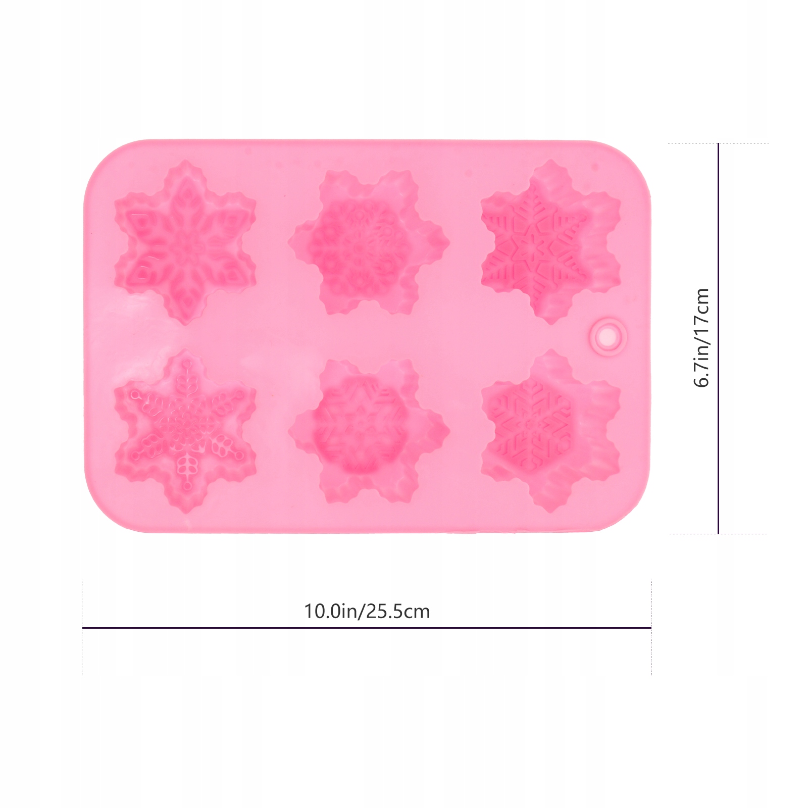 FORMY ŻYWICZNE DO KĄPIELI SILIKONOWEJ DO PŁATKA ŚNIEGU Marka bez marki