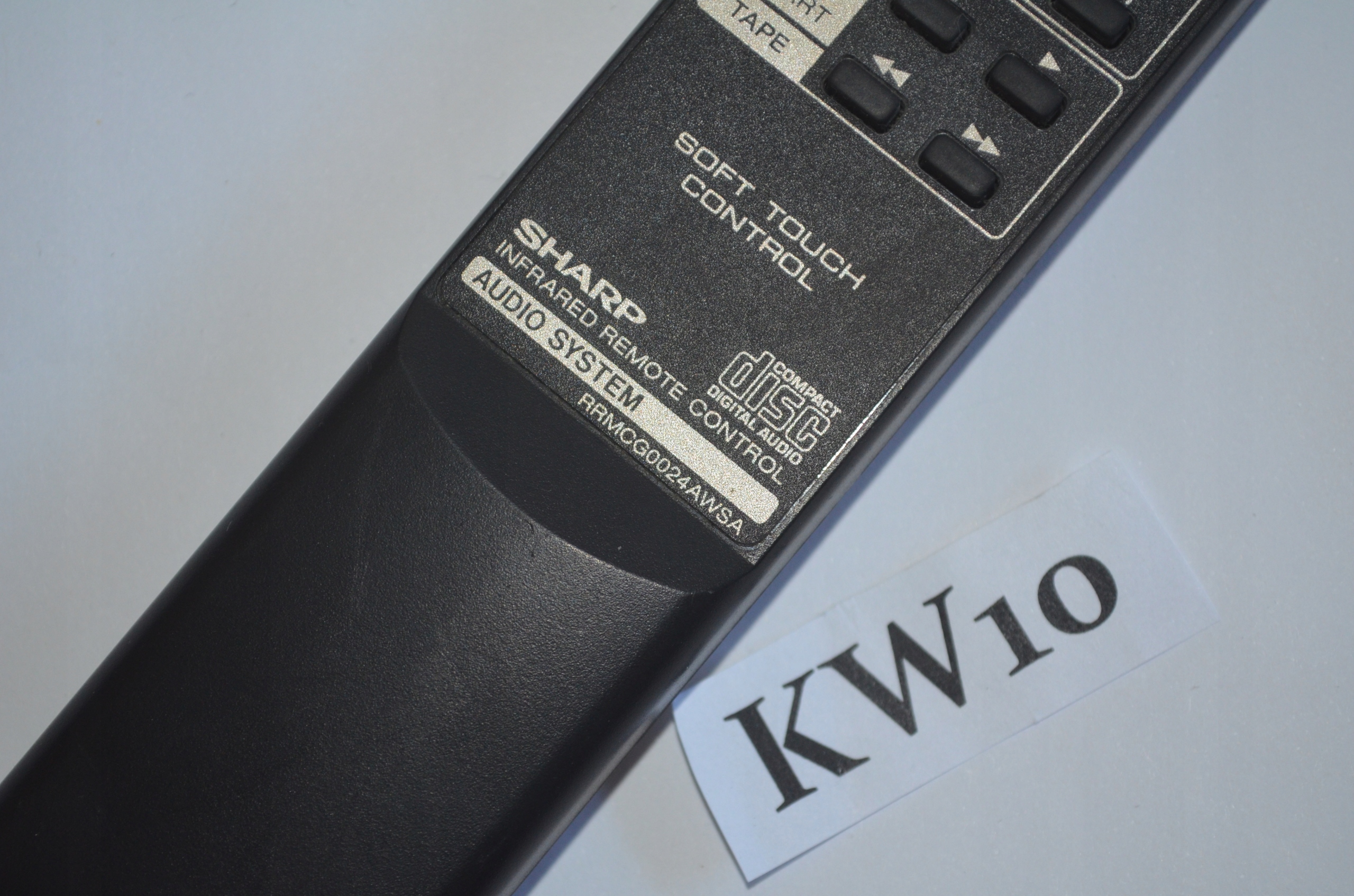 SHARP RRMCG0024AWSA oryginał PILOT SYSTEM AUDIO Model RRMCG0024AWSA