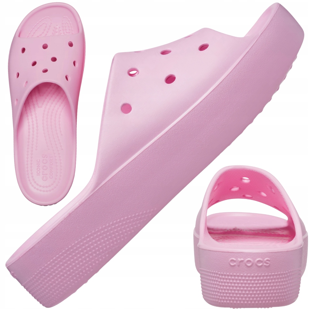 Crocs Dámské Nazouváky Na Platformě Pěnové Boty Classic Slide vel. 39-40