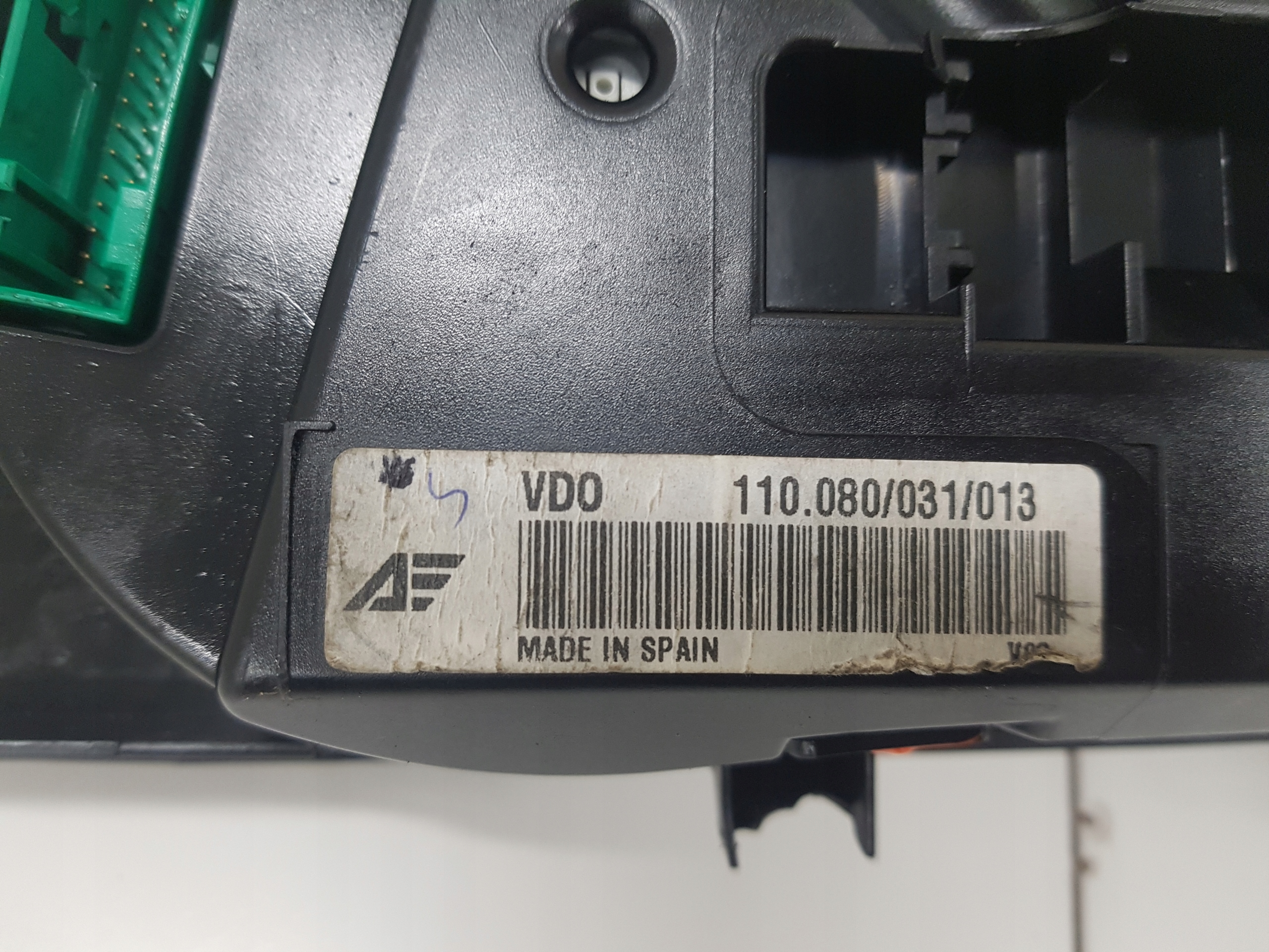 dials dials VOLKSWAGEN SHARAN 1 1.9 TDI 110080031013