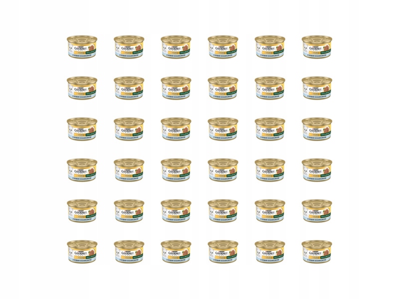 Karma dla kota Gourmet Gold Succulent Delights Ryby oceaniczne 36 x 85 g