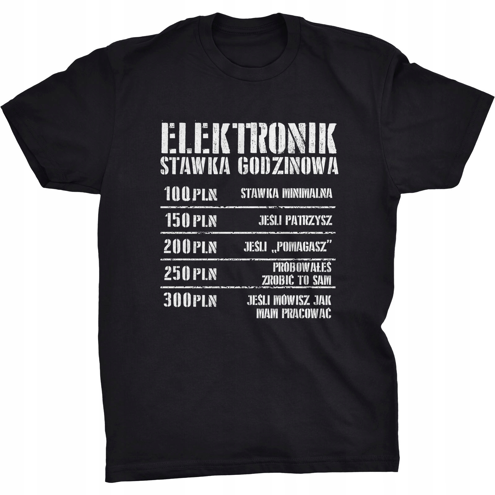 

Stawka Godzinowa Koszulka Dla Elektronika Prezent