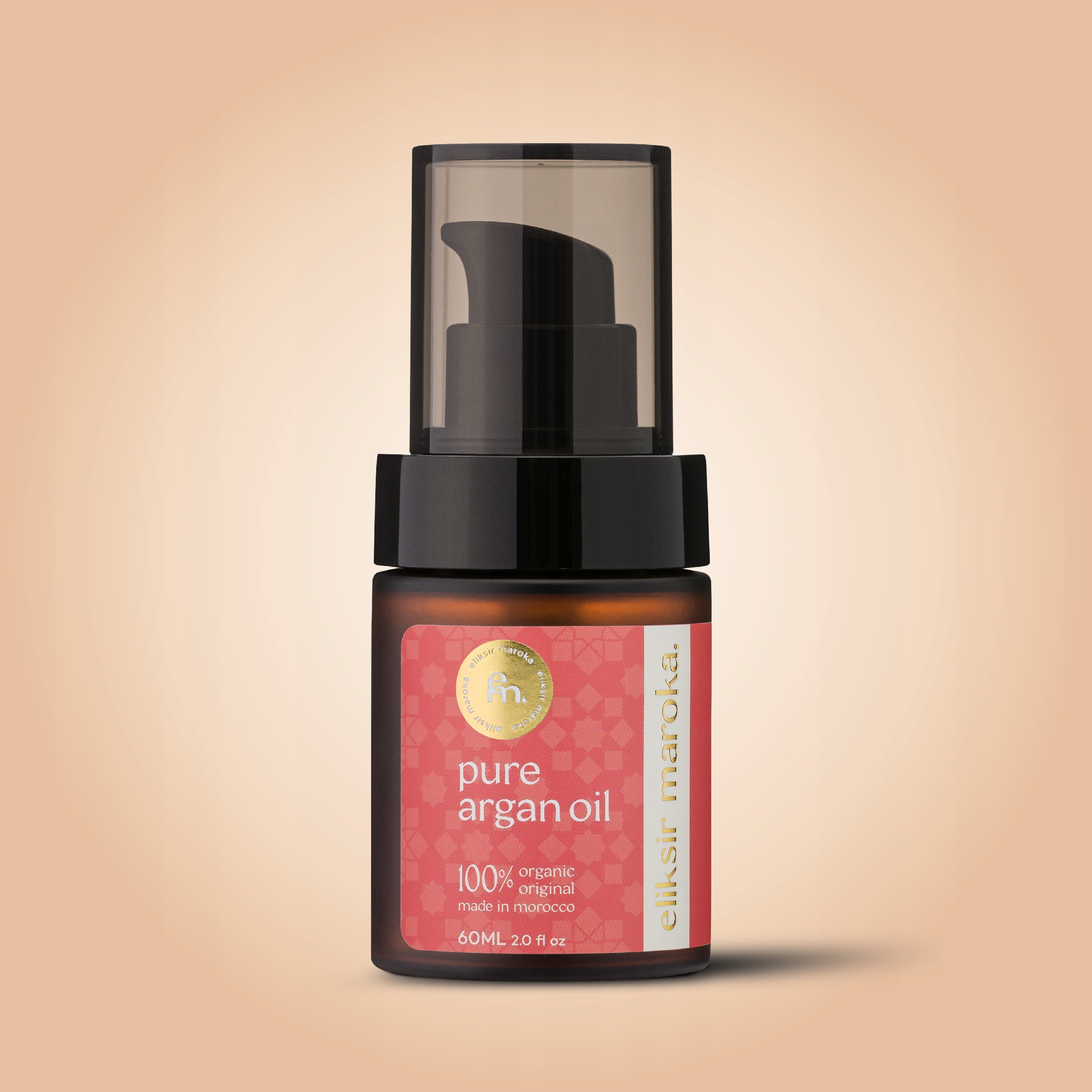 Arganový olej na vlasy 100% Organický elixír z Maroka 60 Ml