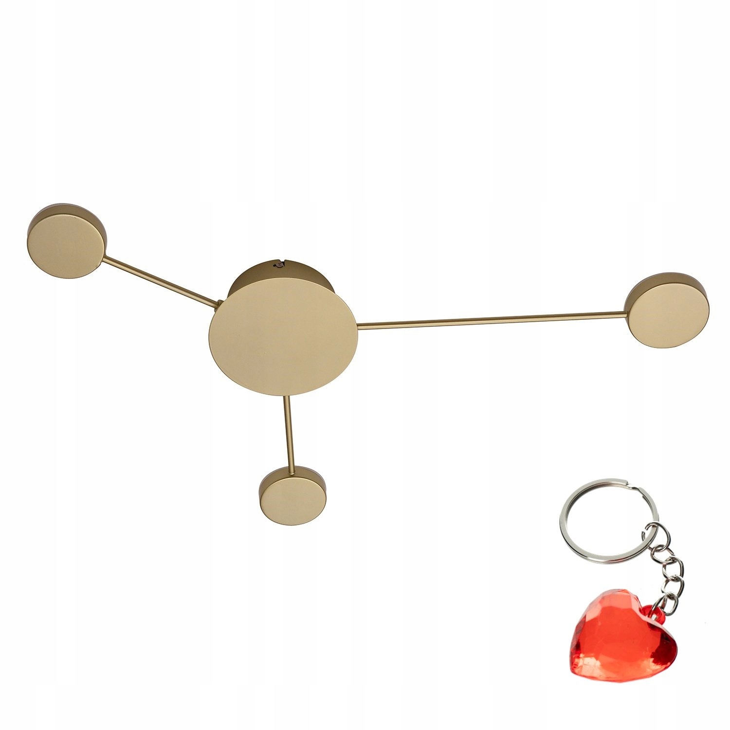 Trojitá nástenná lampa zlatá Led 10W Amadeo 71275 Rabalux