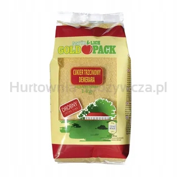 Levně Goldpack Cukr Třtinový jemný 1 kg