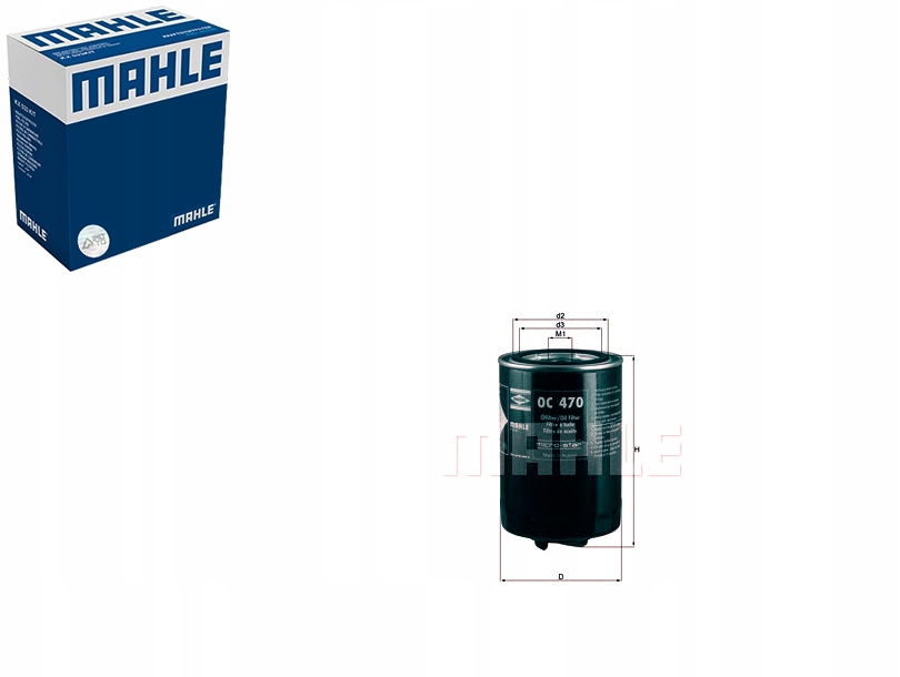 

Filtr Oleju Mahle 068115561F F026407004 OP5266 W94