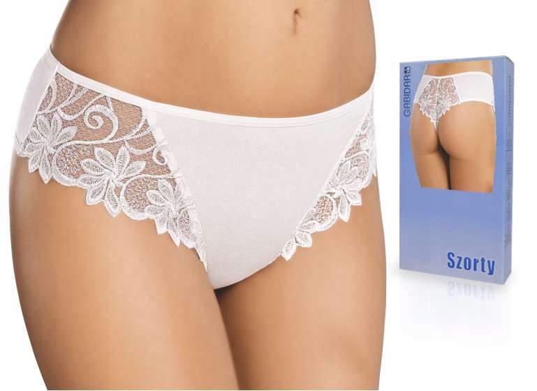 

Szorty damskie Gabidar 134 Bawełna , Białe , XL