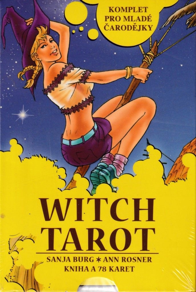 Witch Tarot Kniha a 78 karet, Czech Edition