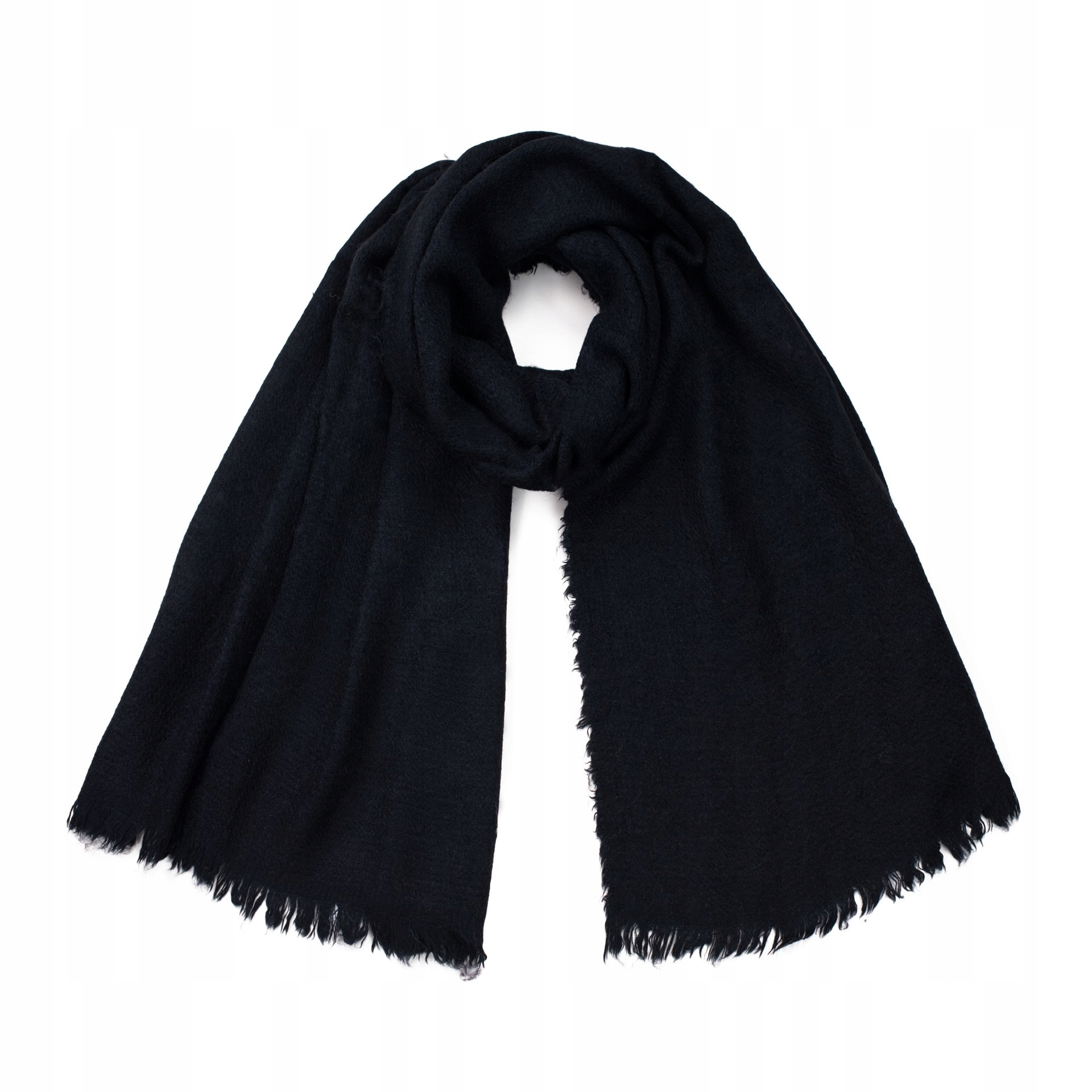 

Czarny Prosty Klasyczny Damski Męski Szal Szalik