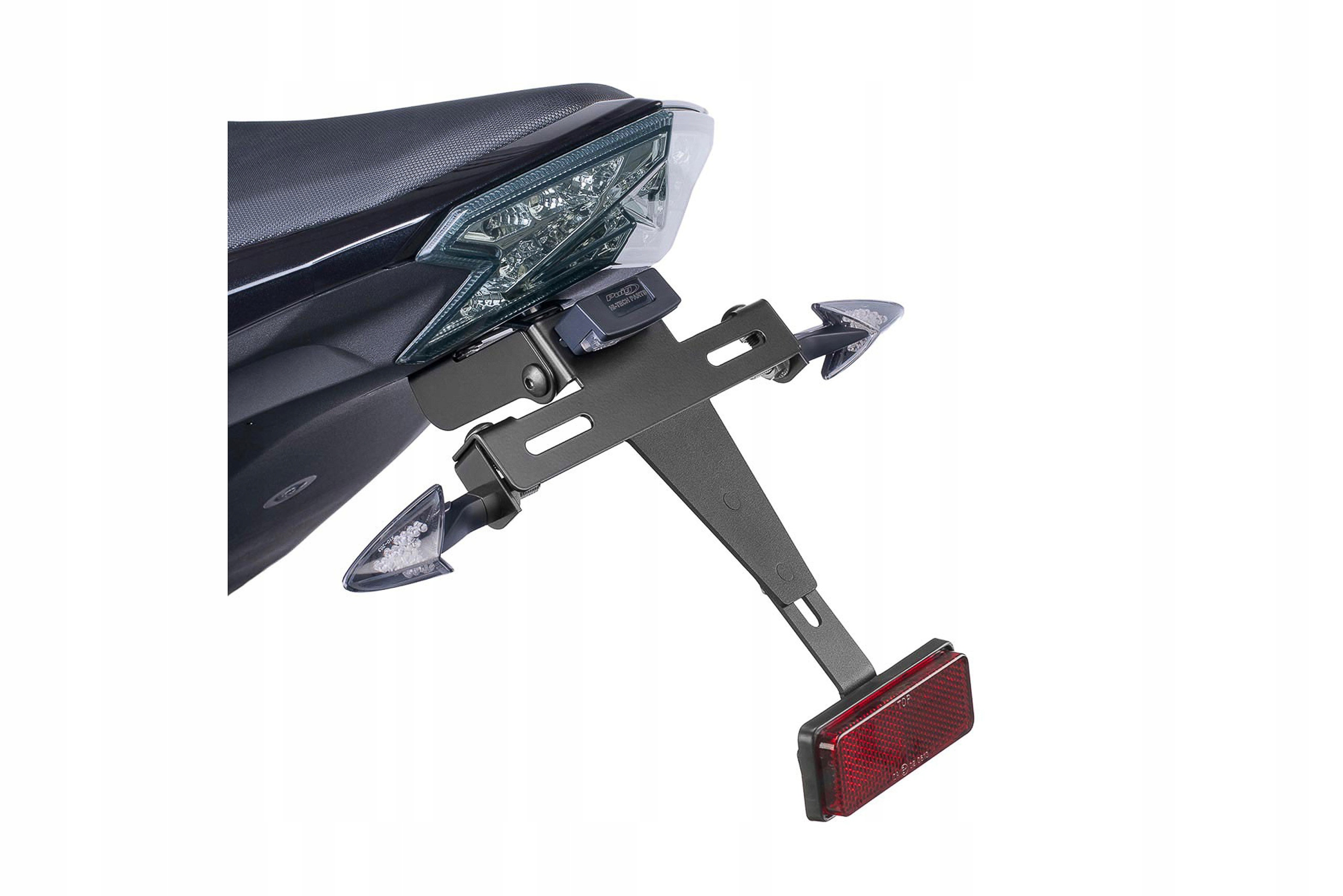 Mocowanie tablicy rejestracyjnej Puig czarne Z 800 Producent Puig