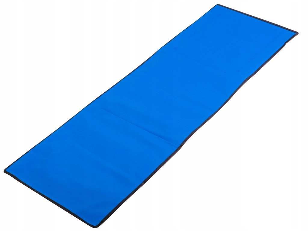 MATA PLAŻOWA Z OPARCIEM LEŻAK SKŁADANY GRANATOWY Model KX5393