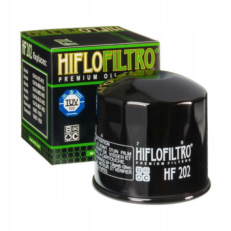 

Filtr oleju Hiflo Filtro HF202 Honda Kawasaki