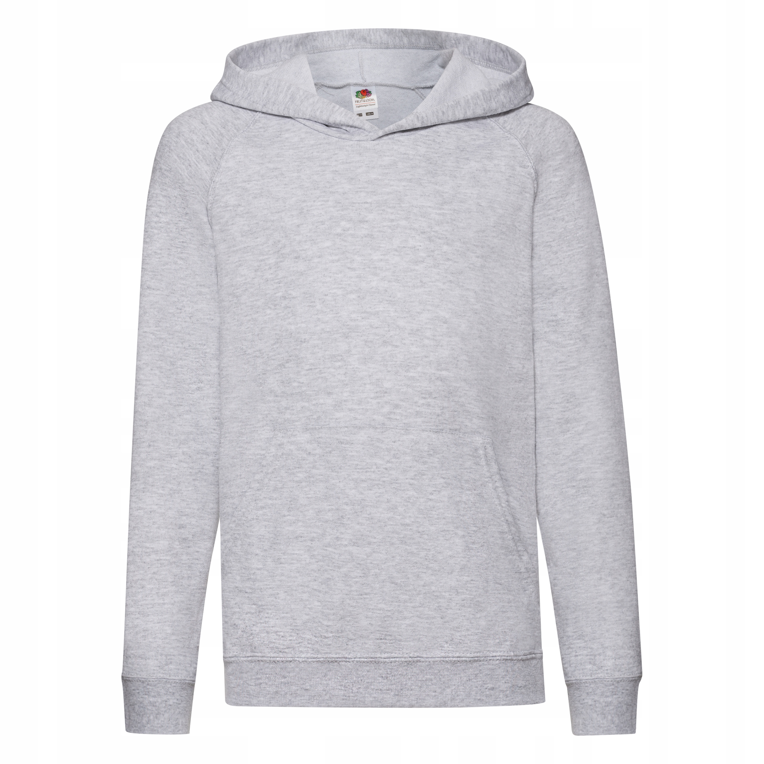 

Lekka bluza z kapturem Fruit Loom HeatheGrey 14-15