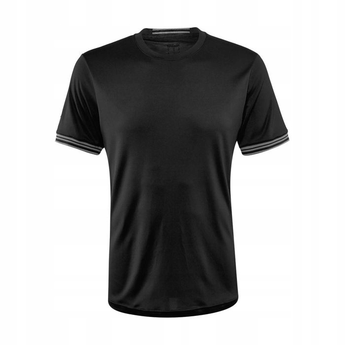 Koszulka Męska Wilson Team Solid Crew Bk/wh L