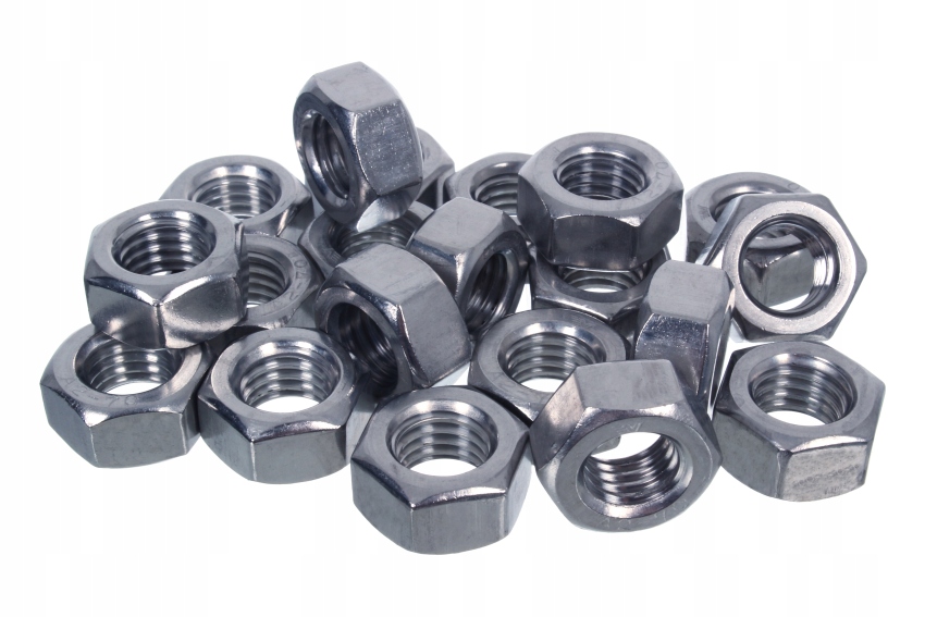

Nakrętki nierdzewne M8 A2-AISI 304 100szt. Inox