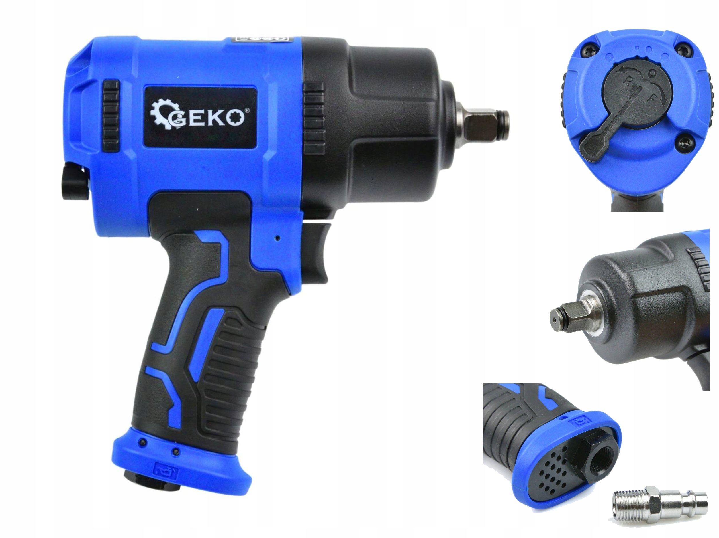 

Klucz Pneumatyczny 1/2" 1560Nm Turbo Hammer