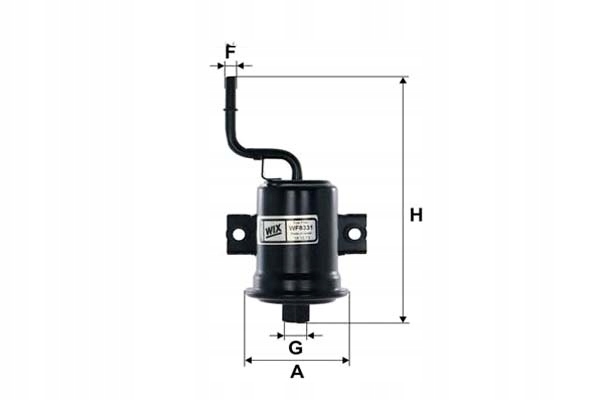 WF8331 - ТОПЛИВНЫЙ ФИЛЬТР WIX (FIL918 / 2) WIX
