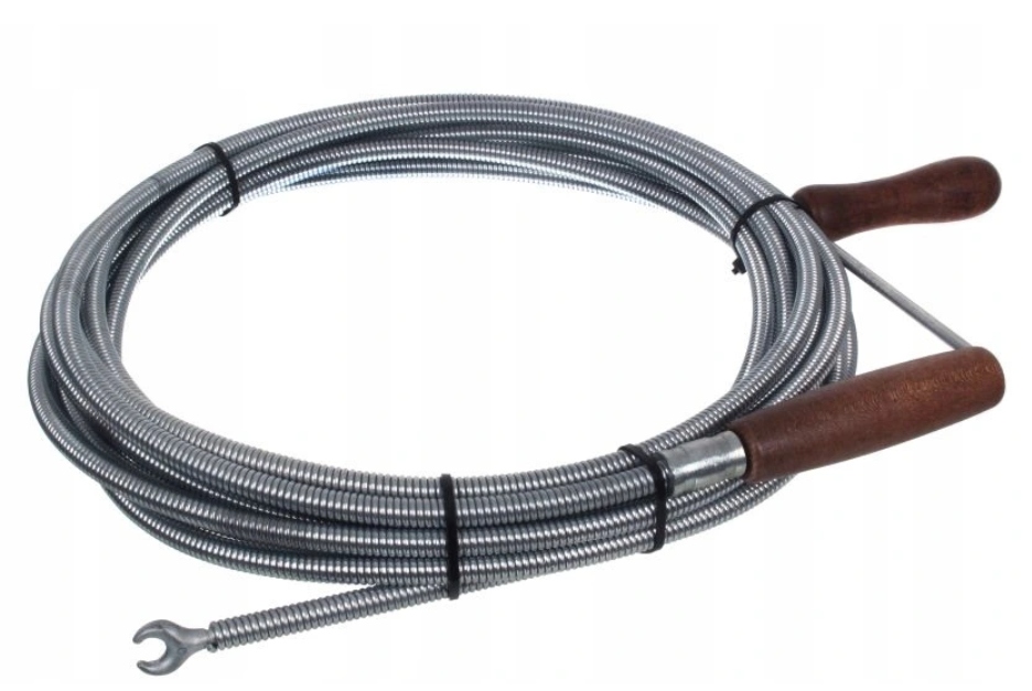 SPIRALA KANALIZACYJNA SPRĘŻYNA Ø9 15m ŻMIJKA RUR