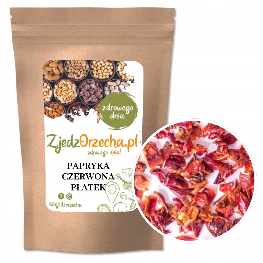 Levně Paprika Červená Vločka 9x9 mm Čína velkoobchod 24 kg