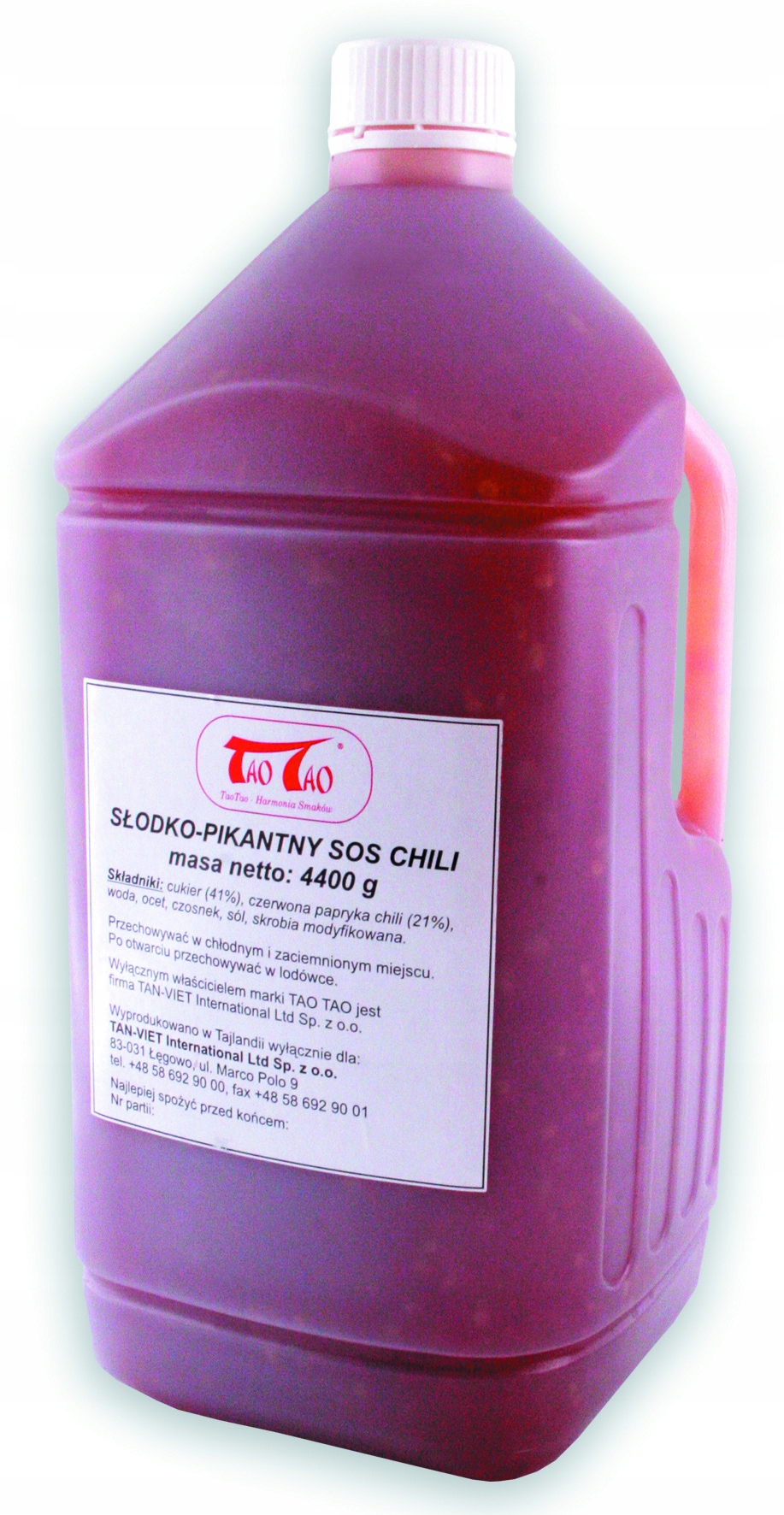 Tao Tao Sos chili słodko-pikantny 4,4Kg