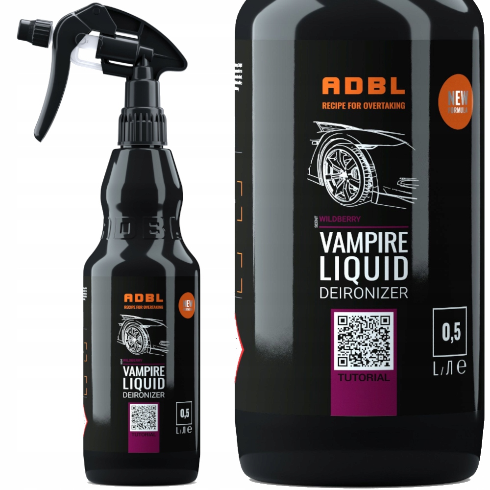 Adbl Vampire Liquid New Formula Krwawi Deironizer Środek Płyn Do Mycia Felg